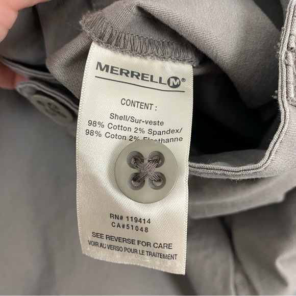 Merrell Khaki Capris Sz 14 Cotton - Picture 8 of 12